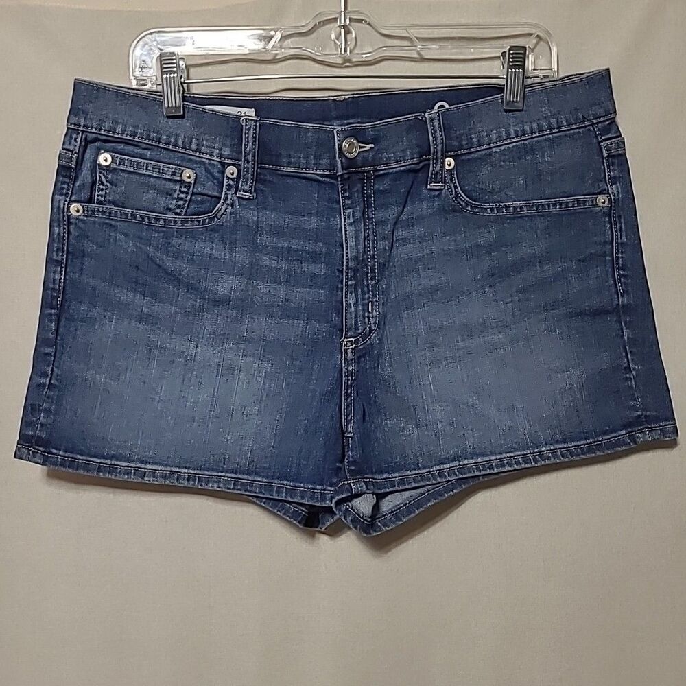 Gap Slim Shorts Womens Size 31 Regular Stretch Blue 3" Inseam